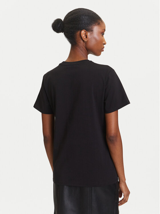 KARL LAGERFELD KARL LAGERFELD T-Shirt A3W17102 Czarny Regular Fit
