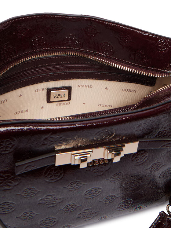 Guess Guess Дамска чанта Carmella HWPT22 25050 Бордо