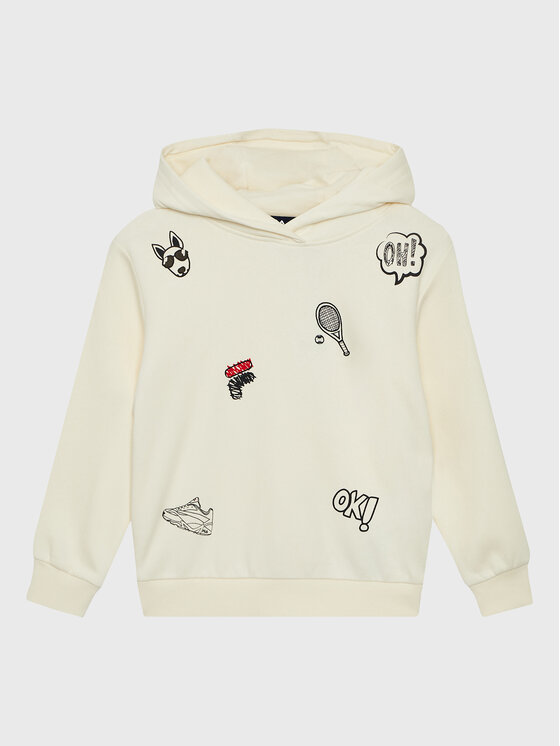 Fila Sweatshirt - Kinderkleidung, Größe 110_116 Beige Bakersield FAK0092