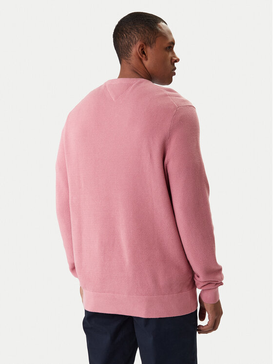 Tommy Hilfiger Tommy Hilfiger Pulover Essential MW0MW36347 Coral Regular Fit