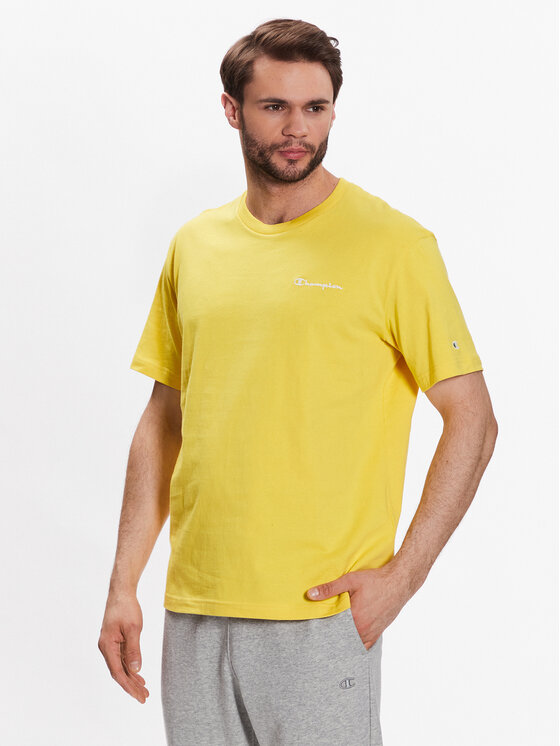 Tee shirt champion jaune deals