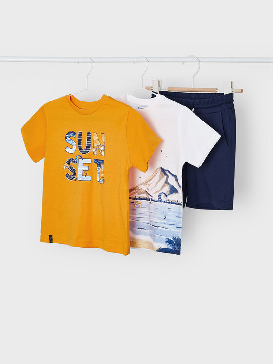 Completo T-shirt e pantaloncini 3681 Multicolore