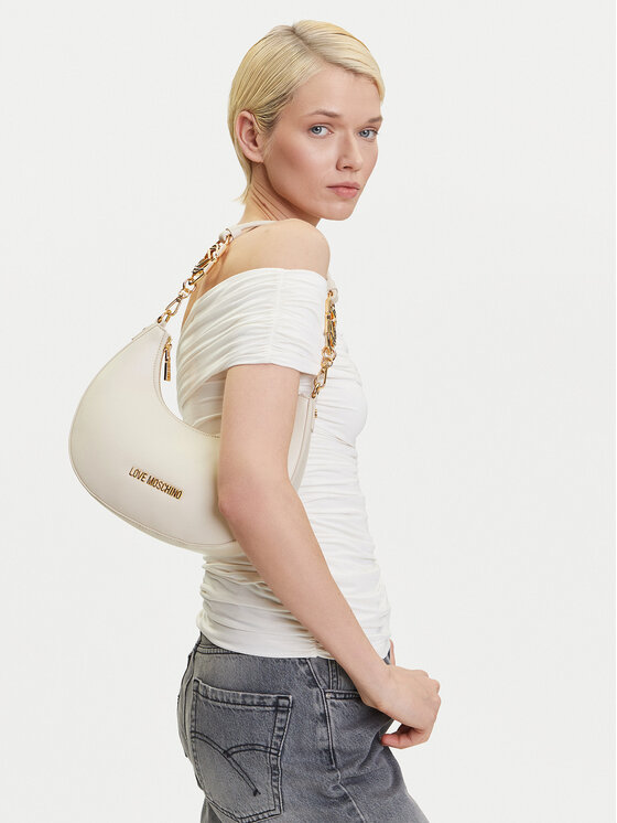 LOVE MOSCHINO Geantă JC4048PP1MLF0110 Crem | Modivo.ro
