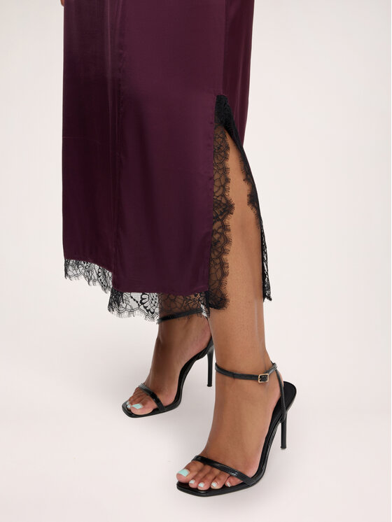 Fiorella Rubino Fiorella Rubino Abito da sera 7073L001269N036 Bordeaux A-Line Fit