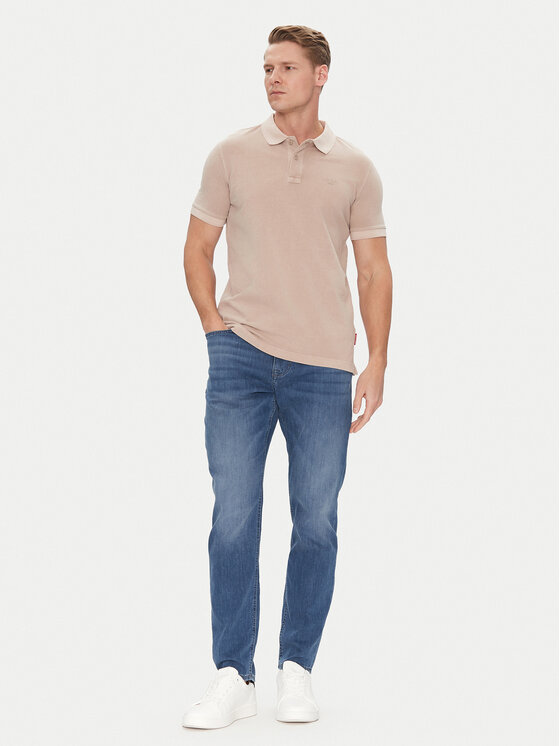 JOOP! Jeans JOOP! Jeans Polokošile 15 JJJ-02Ambrosian 30045619 Béžová Modern Fit