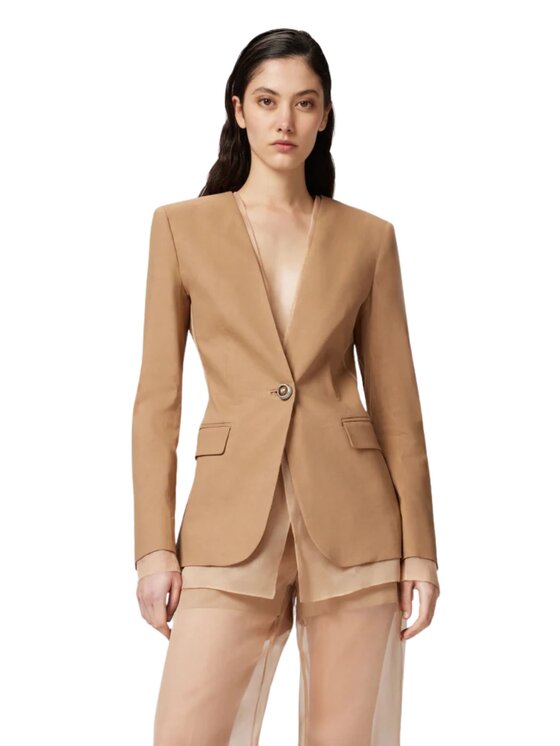 PINKO PINKO Giacca da donna Blazer elegante Beige Slim Fit