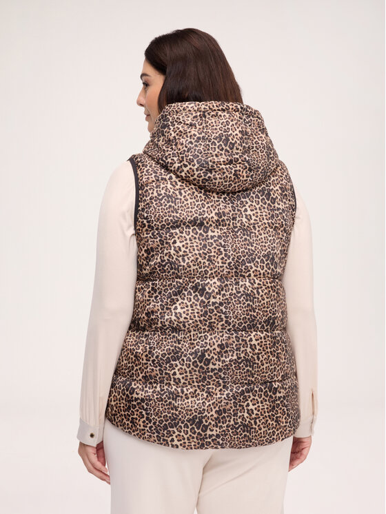 Fiorella Rubino Fiorella Rubino Giubbotto piumino F007L000070N0S8 Crema Boxy Fit