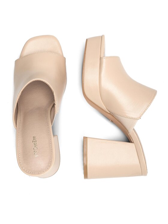 DeeZee DeeZee Šľapky KL-KK5606-1 Béžová