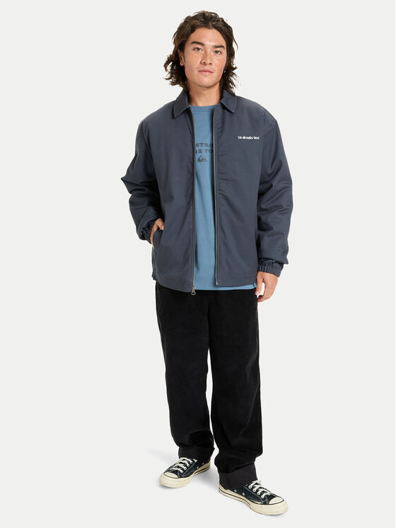 Quiksilver Quiksilver Prijelazna jakna Union Lined EQYJK04176 Siva Regular Fit