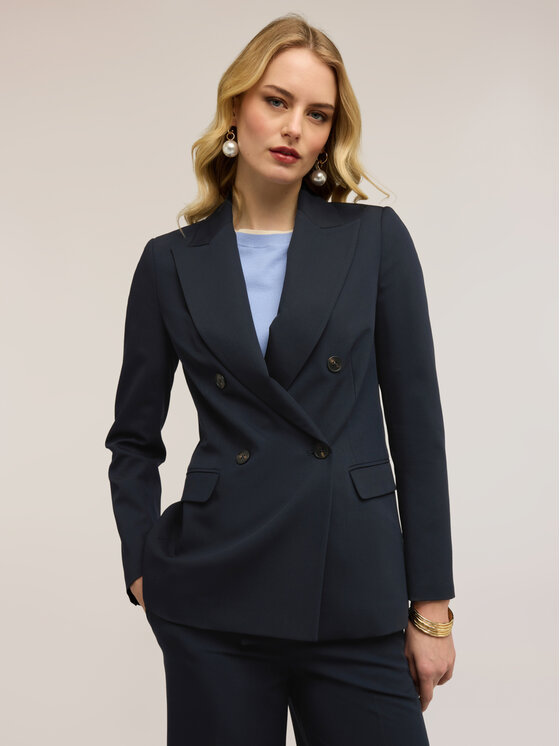 Motivi Motivi Marynarka Q093Q001123N034 Niebieski Regular Fit