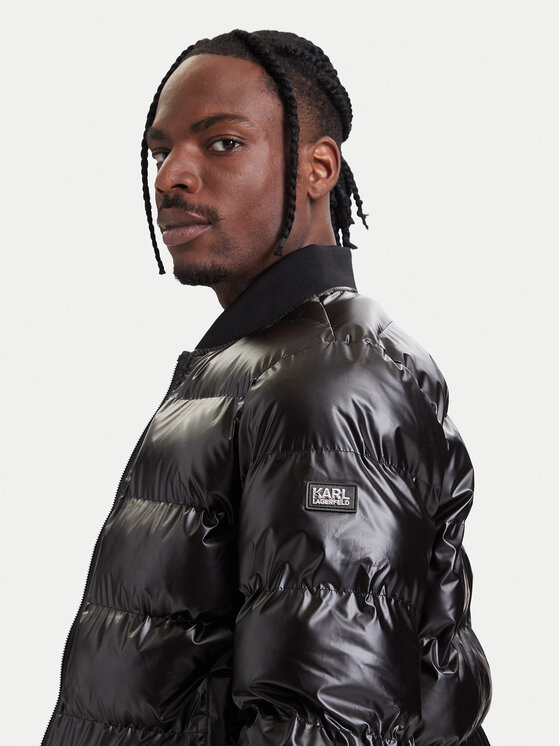 KARL LAGERFELD KARL LAGERFELD Kurtka zimowa 505026 564595 Czarny Regular Fit