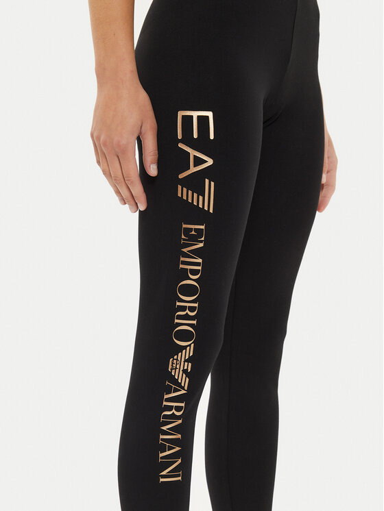 EA7 Emporio Armani EA7 Emporio Armani Leggings 8NTP63 TJ01Z 0210 Crna Slim Fit