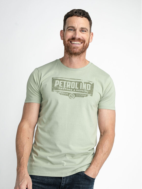 T-shirt M-1030-TSR624 Verde Regular Fit
