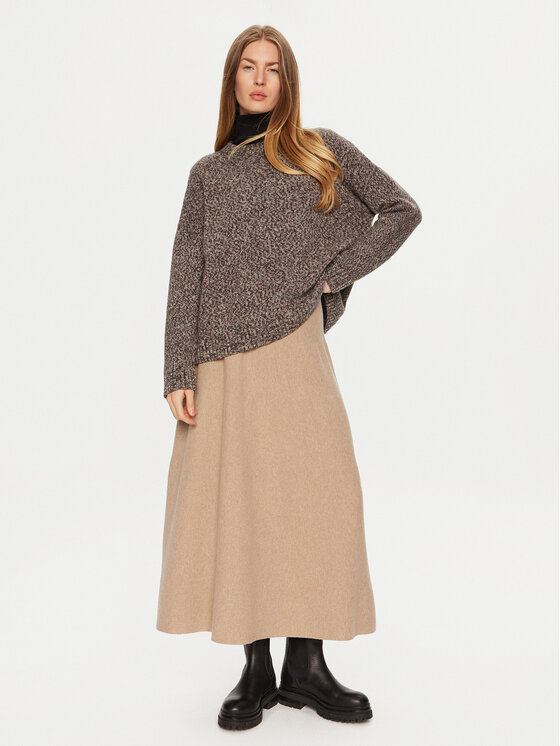 Weekend Max Mara Weekend Max Mara Pulover Moxa 2425366252 Rjava Oversize
