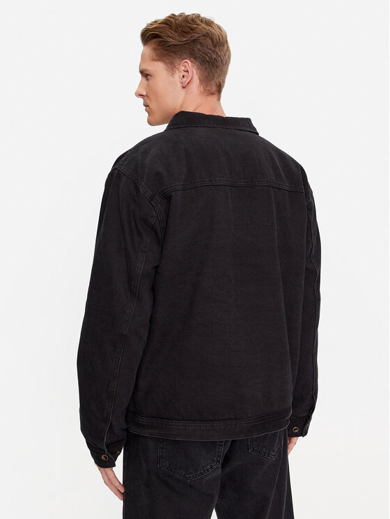 Vans Vans Μπουφάν μεταβατικό Donato Sherpa Denim Jacket VN000AAM0FO1 Γκρι Regular Fit