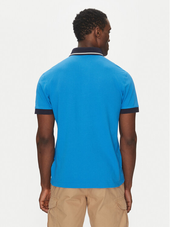 Napapijri Napapijri Polo E-Zeri NP0A4ID4 Μπλε Regular Fit