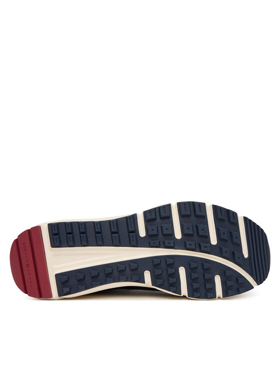 Tommy Hilfiger Tommy Hilfiger Sneakers Hilfiger Wp Mix Chukka Runner FM0FM06022 Dunkelblau