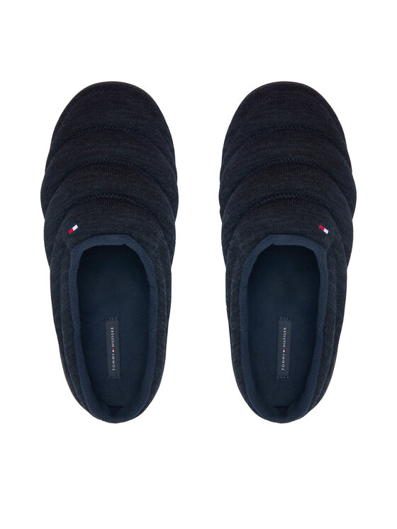 Tommy Hilfiger Tommy Hilfiger Papuci de casă Premium Comfort House Shoe FM0FM06014 Bleumarin
