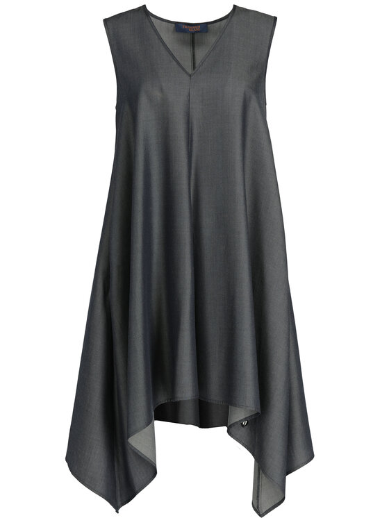 Trussardi Rochie cocktail 56D00239 Bleumarin Regular Fit