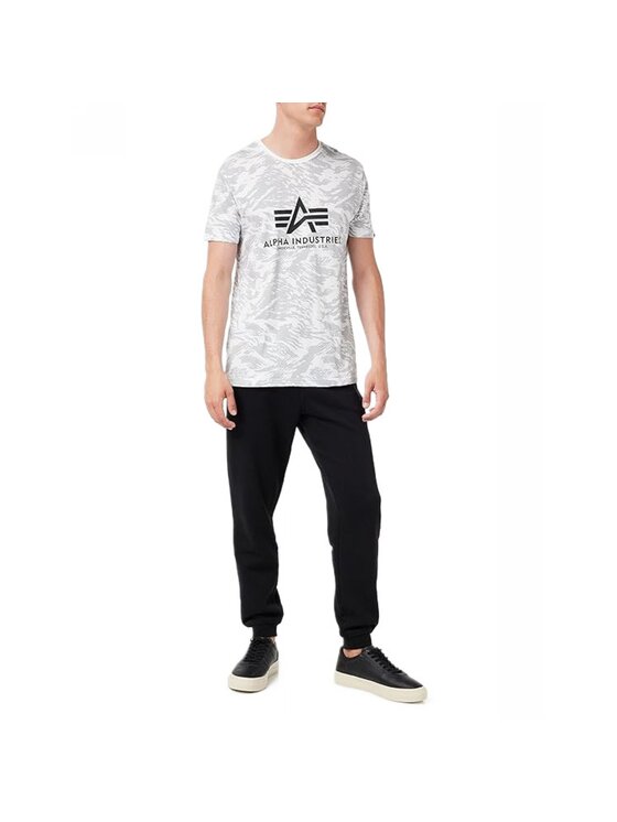 Alpha Industries Alpha Industries T-Shirt AI.100501C-635 Biały Basic Fit