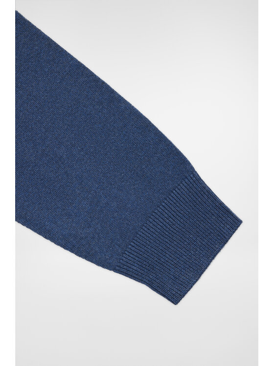 Próchnik Próchnik Golf Golf Granatowy Bawełniany PM5 SW073224000019 Granatowy Slim Fit
