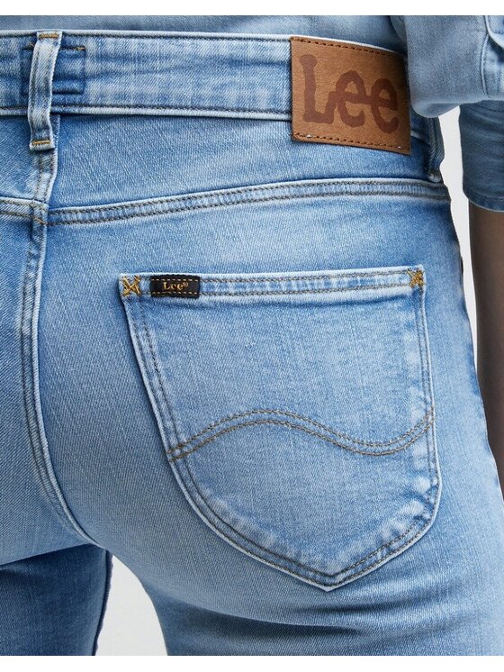 Lee Lee Jeansy ELLY Niebieski Slim Fit
