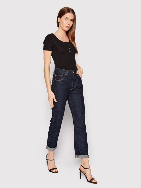 Pieces Pieces Bluse Kitte 17101439 Schwarz Slim Fit