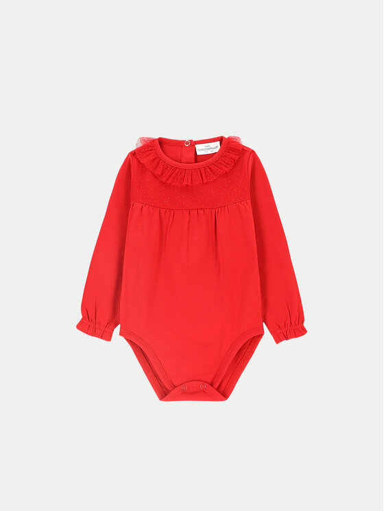 Coccodrillo Coccodrillo Body da neonato ZC4112101EBG Rosso