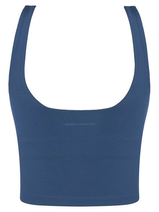 Girlfriend Collective Girlfriend Collective Τοπ Tommy 1045 Σκούρο μπλε Slim Fit