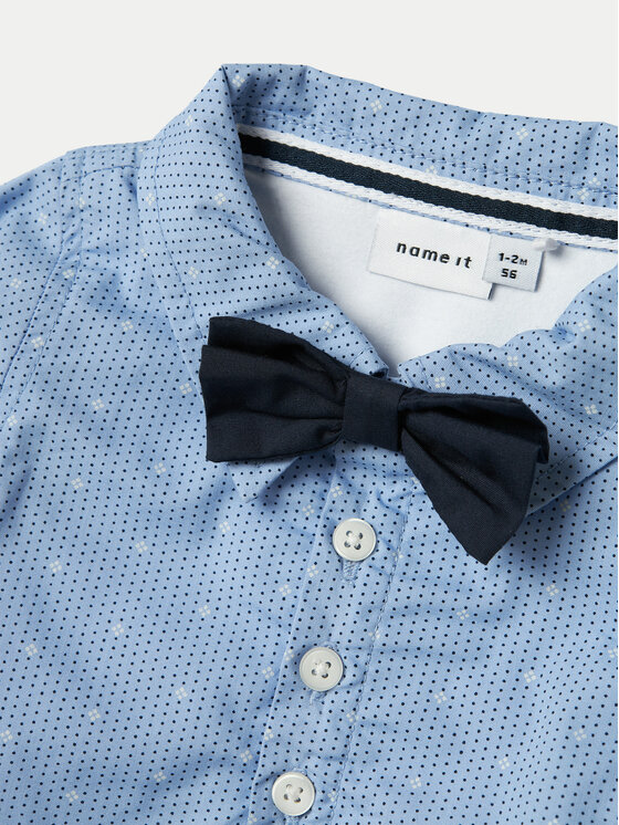 NAME IT NAME IT Κορμάκι παιδικό 13222835 Γαλάζιο Regular Fit