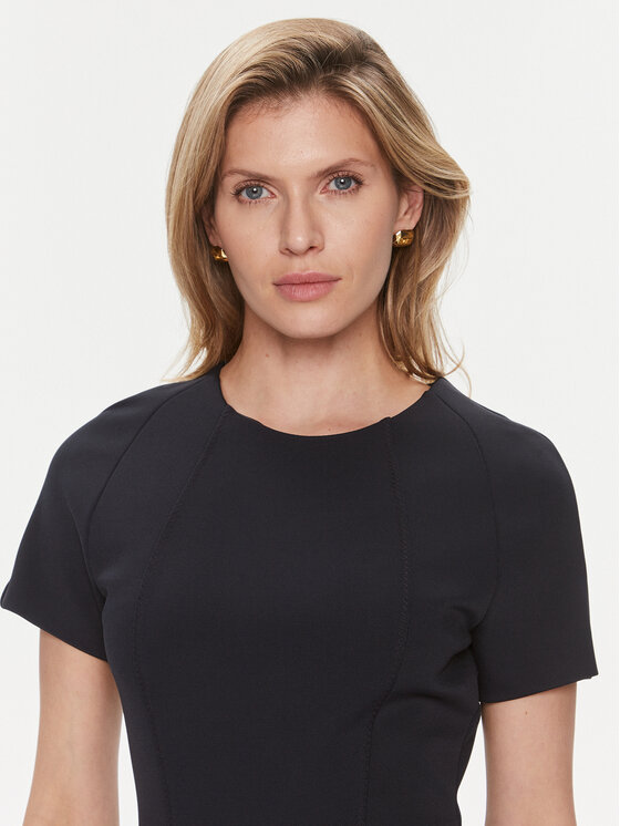 BOSS Boss Koktélruha Dukeva 50505952 Sötétkék Slim Fit