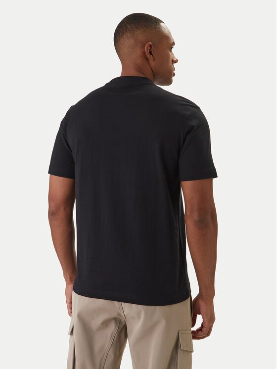 Napapijri Napapijri T-krekls Lodestar NP0A4FGY Melns Regular Fit