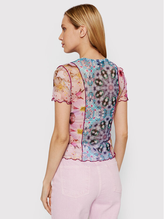 Blusa Copenhague 22SWTK81 Multicolore Slim Fit