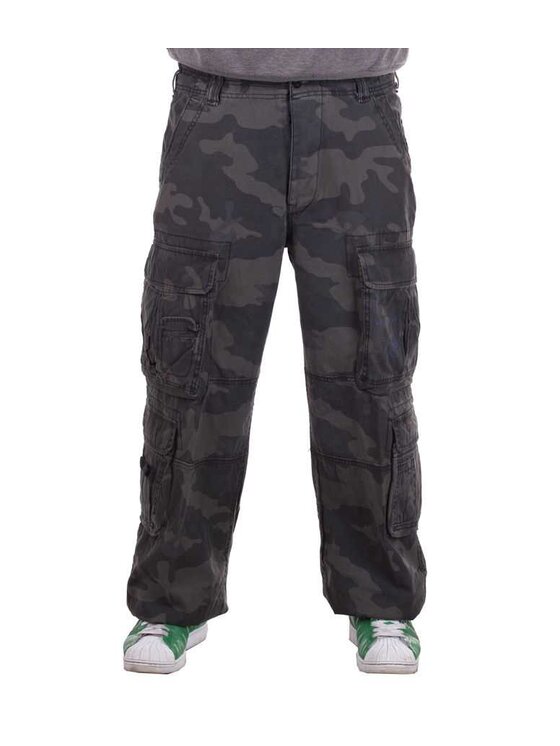 Brandit Brandit Spodnie materiałowe 1003.4.6XL Czarny Cargo Fit
