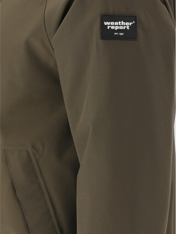 Weather Report Weather Report Μπουφάν μεταβατικό Brennon WR233576 Πράσινο Regular Fit