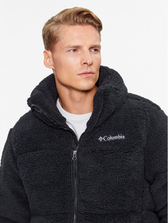 Columbia Columbia Zimska jakna Puffect™ Sherpa Jacket Crna Regular Fit