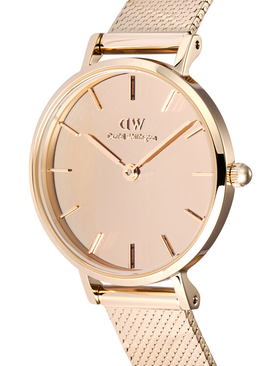 Daniel Wellington Daniel Wellington Zegarek Petite Reflection 28 DW00100795 Różowe złoto
