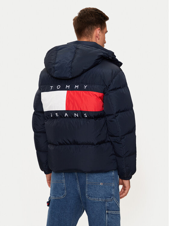 Tommy Jeans Tommy Jeans Kurtka puchowa Alaska DM0DM20479 Granatowy Regular Fit