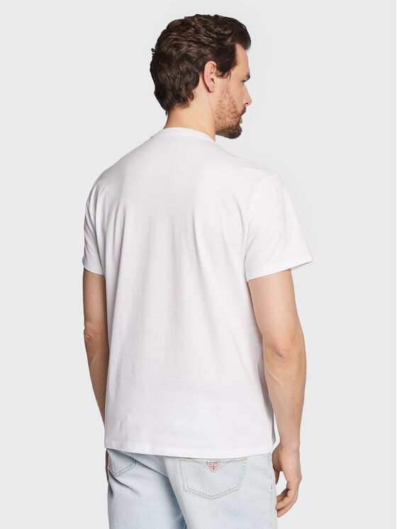 T-shirt Desert Photo M3GI74 KA260 Bianco Regular