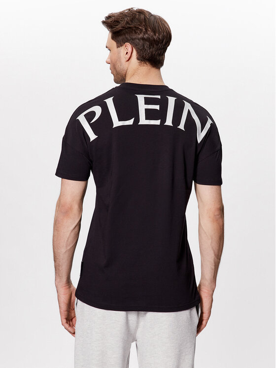 Plein Sport Plein Sport T-Shirt SACC MTK6031 SJY001N Czarny Regular Fit