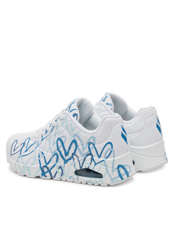 Skechers Skechers Sneakers Uno - Spread the Love 155507/WBL Bianco
