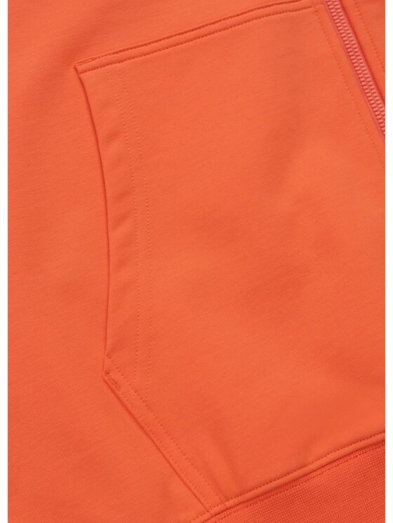 PITBULL PITBULL Bluza SMALL LOGO NUGGET Pomarańczowy Regular Fit