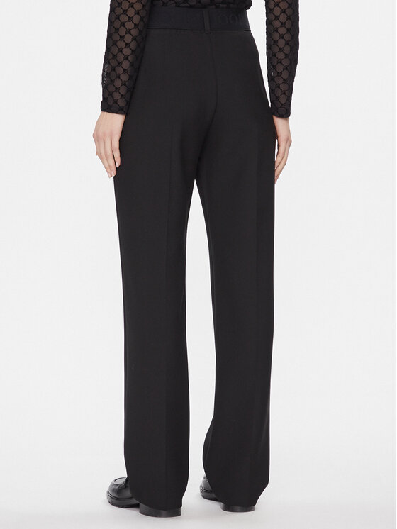 JOOP! JOOP! Pantaloni din material 58 JW231P128 30039893 Negru Loose Fit