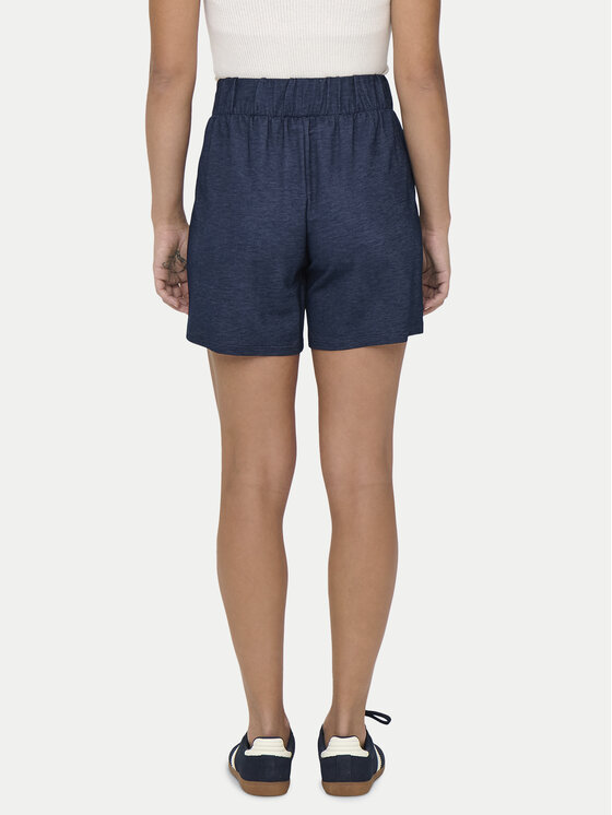JDY JDY Bavlnené šortky Birdie Geggo 15320995 Tmavomodrá Regular Fit
