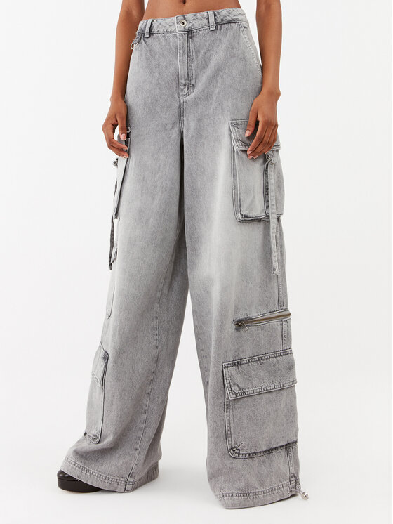 Patrizia Pepe Patrizia Pepe Farmer 8P0544/D048-S665 Szürke Relaxed Fit
