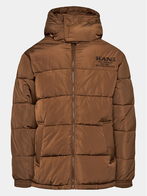 Karl Kani Karl Kani Žieminė striukė 6076045 Ruda Regular Fit