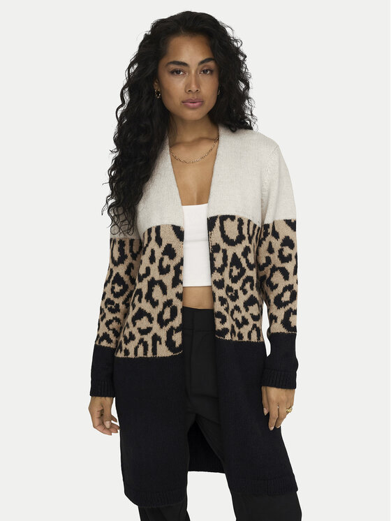 ONLY ONLY Cardigan Jade 15294968 Bej Regular Fit