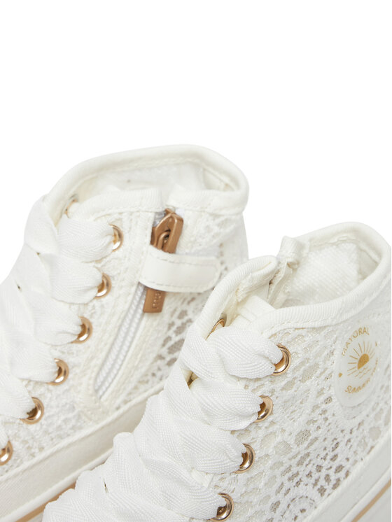 Mayoral Mayoral Sneakers aus Stoff 43613 Weiß