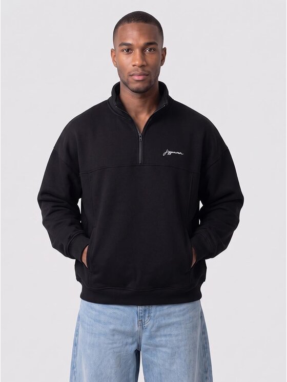 Jigga Wear Jigga Wear Bluza 132518 Czarny Regular Fit