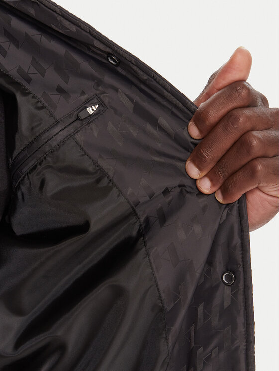 KARL LAGERFELD KARL LAGERFELD Куртка бомбер 505064554504 Чорний Regular Fit